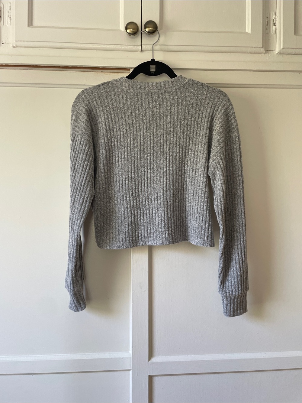 Wilfred free grey long sleeve slight crop fit - Picture 4 of 7